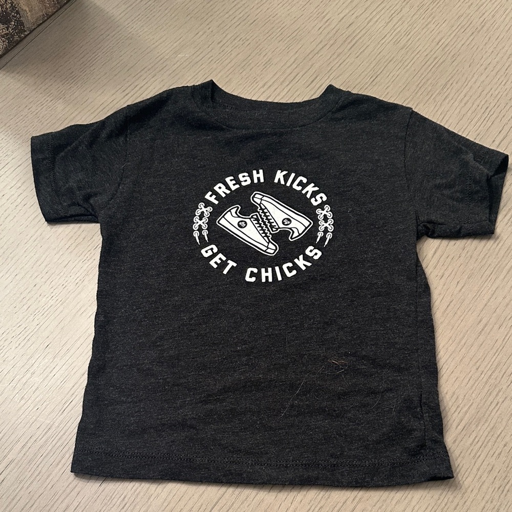 Fresh Kicks Kids Black T-Shirt